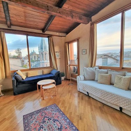 Amazing Panoramic Artist'S Loft Spanish Steps Rome Luaran gambar