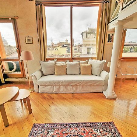 Amazing Panoramic Artist'S Loft Spanish Steps Rome Luaran gambar