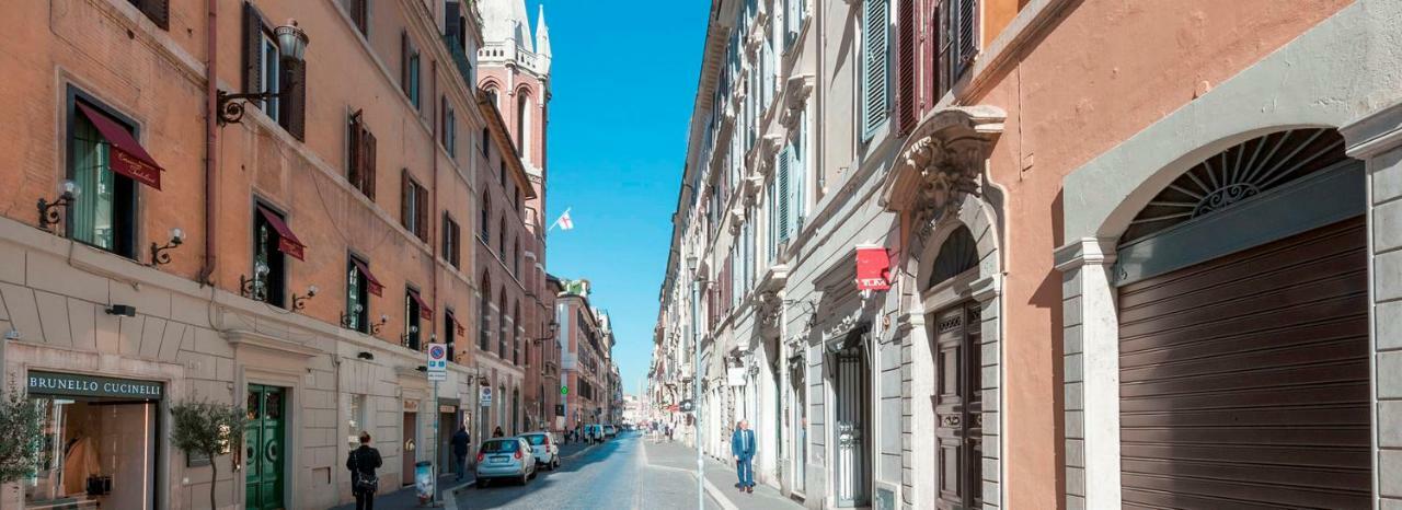 Amazing Panoramic Artist'S Loft Spanish Steps Rome Luaran gambar